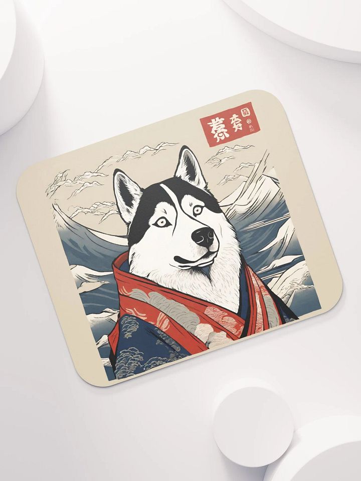 Funny Husky Oriental Mouse Pad product image (2)