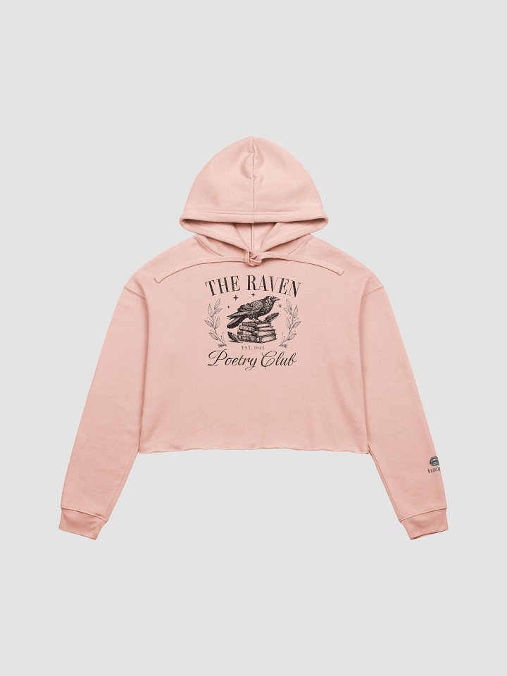 poetry club cropped hoodie product image (3)