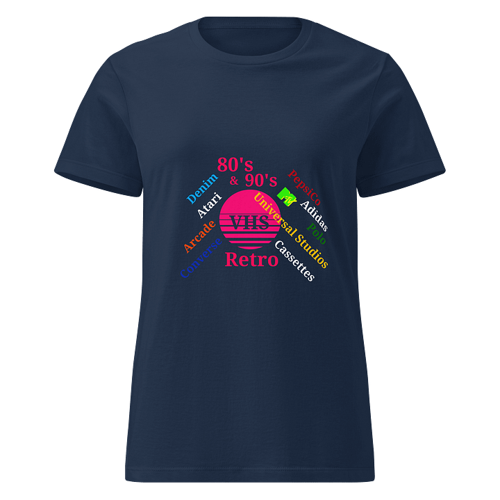 Retro VHS Sunset Women's Tee product image (1)