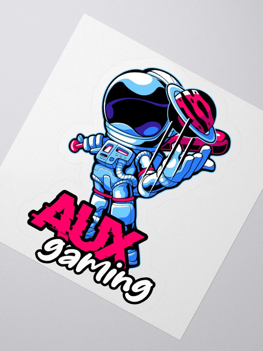 Galactic AUXgaming Astronaut Kiss Cut Stickers product image (2)