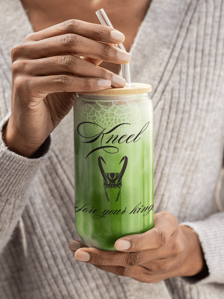 Loki sipper glass - Love the Mischief product image (1)