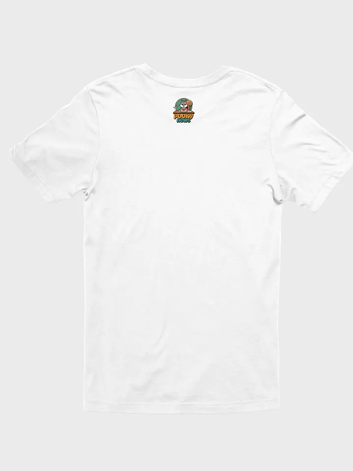 Super Soft and Flattering Tee: Pooky News, retro, desk, greens and neutrals product image (2)