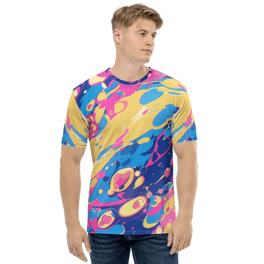 Vibrant Splash Men's T-Shirt product image (3)