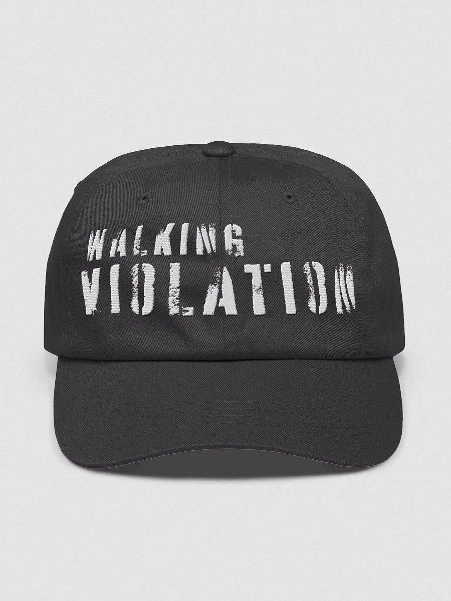 Savage Distressed Dad Hat – "WALKING VIOLATION" product image (6)