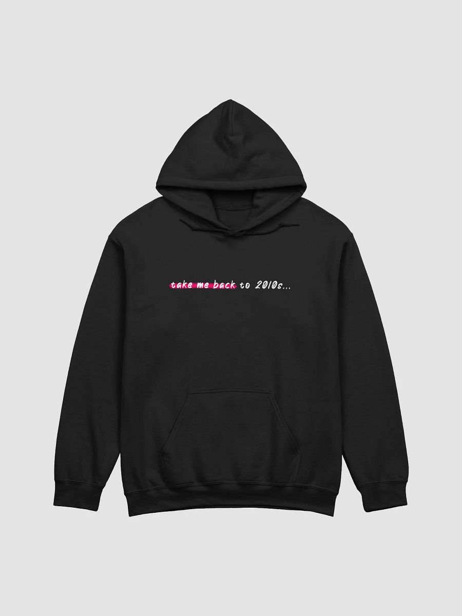 Take Me Back To 2010s Unisex Hoodie (Black) product image (5)