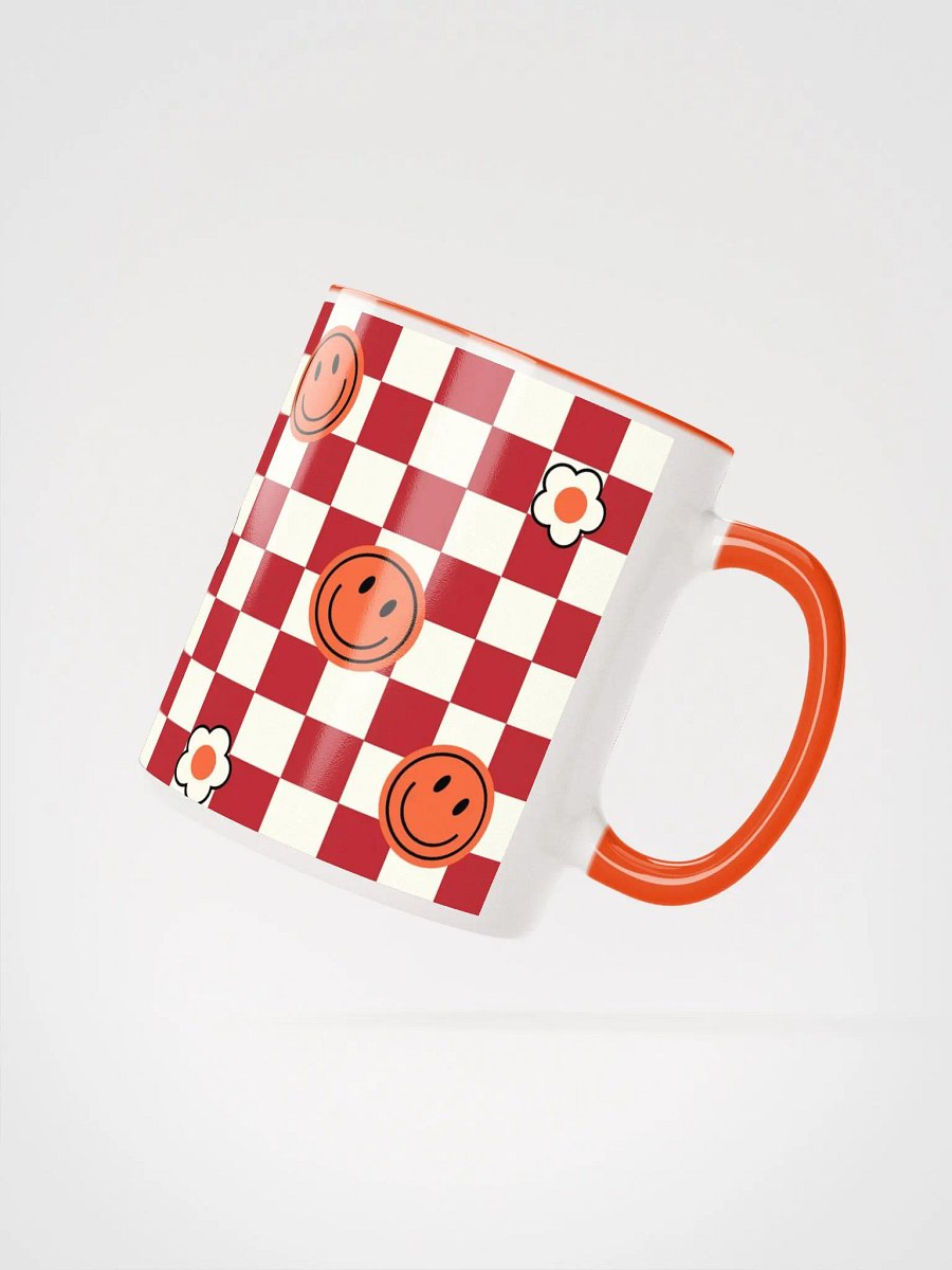 Checkered Smiley Mug product image (2)