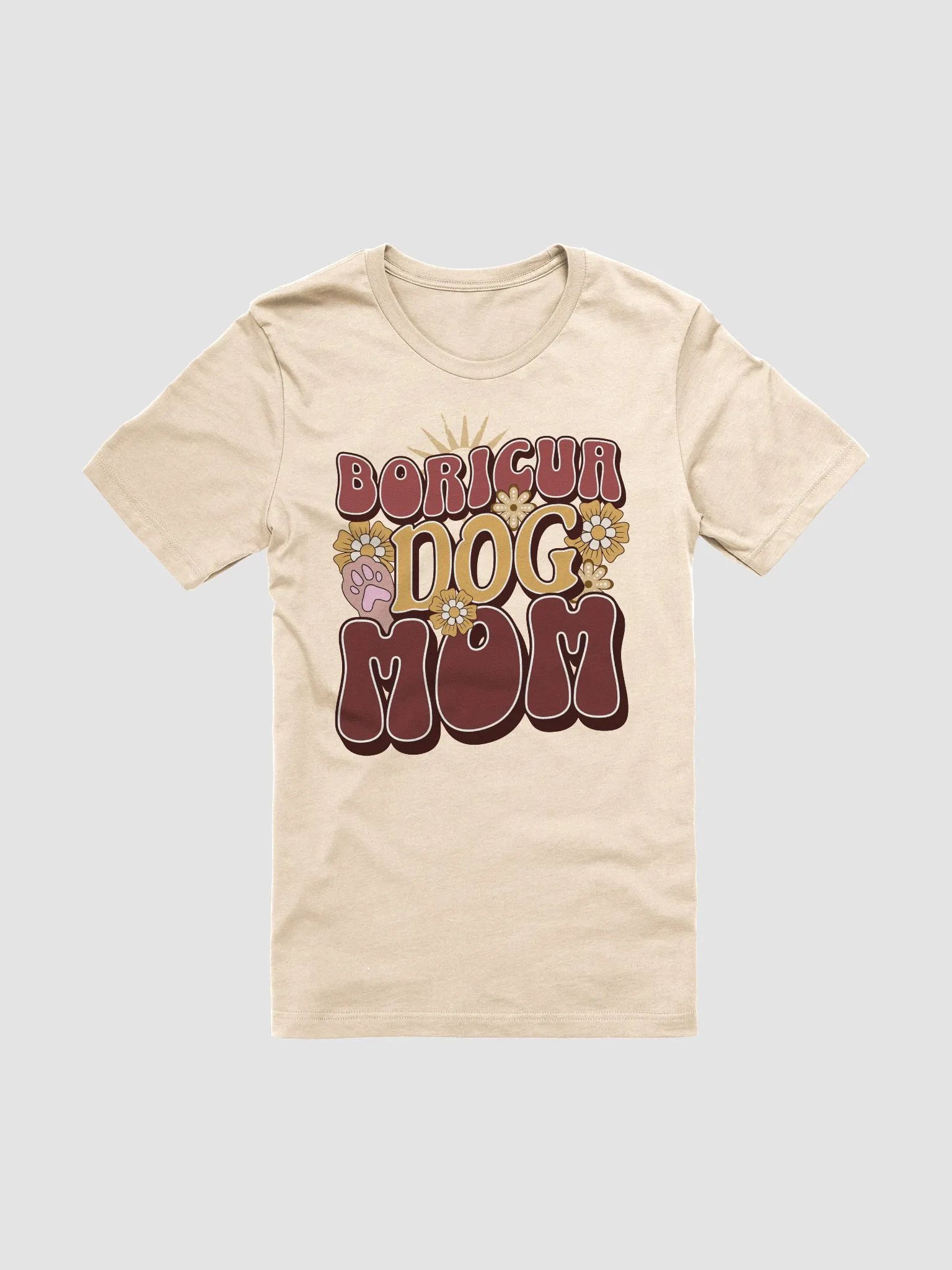 Boricua Dog Mom Camiseta Unisex product image (2)