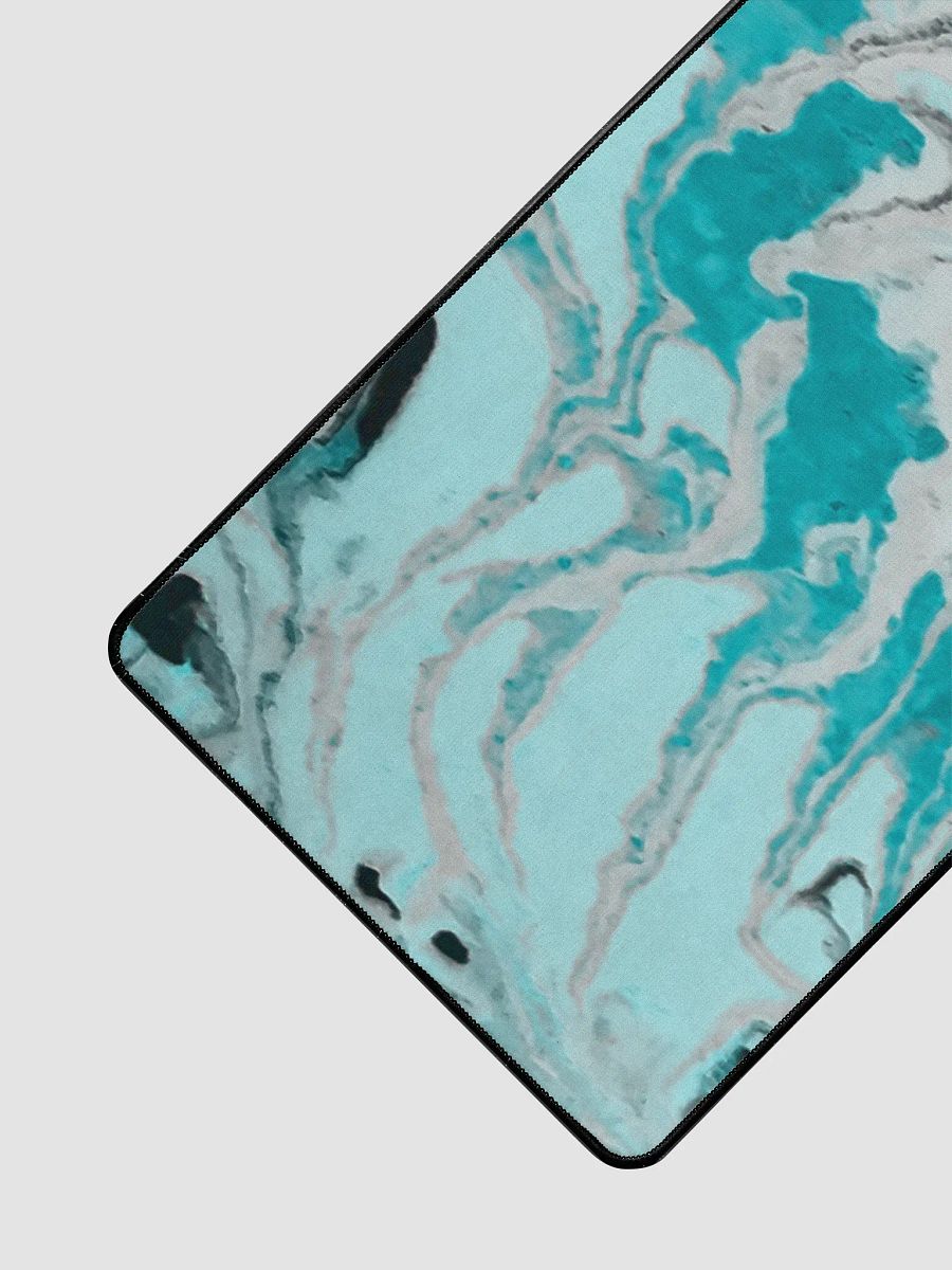 Fluid Turquoise Art Desk Mat product image (3)