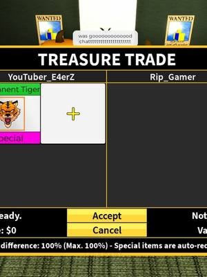 NEW Perm Tiger Giveaway in Bloxfruits! #bloxfruits #shorts #viral #fyp