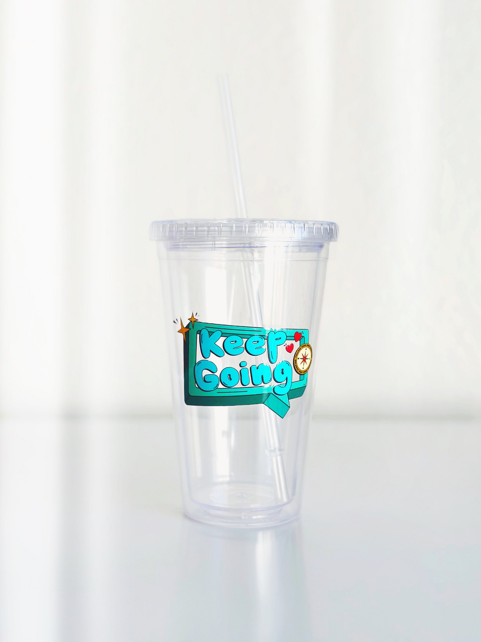 keep going ♡ clear cup product image (2)