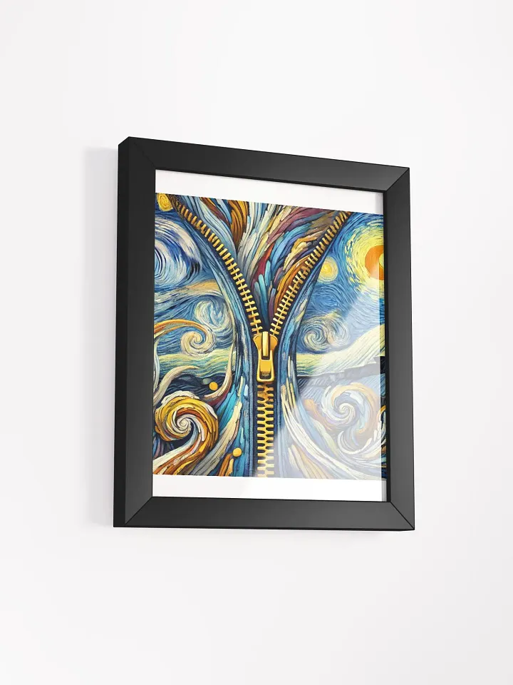 🎸 Rolling Stones Sticky Fingers – Van Gogh-Inspired Framed Print product image (19)