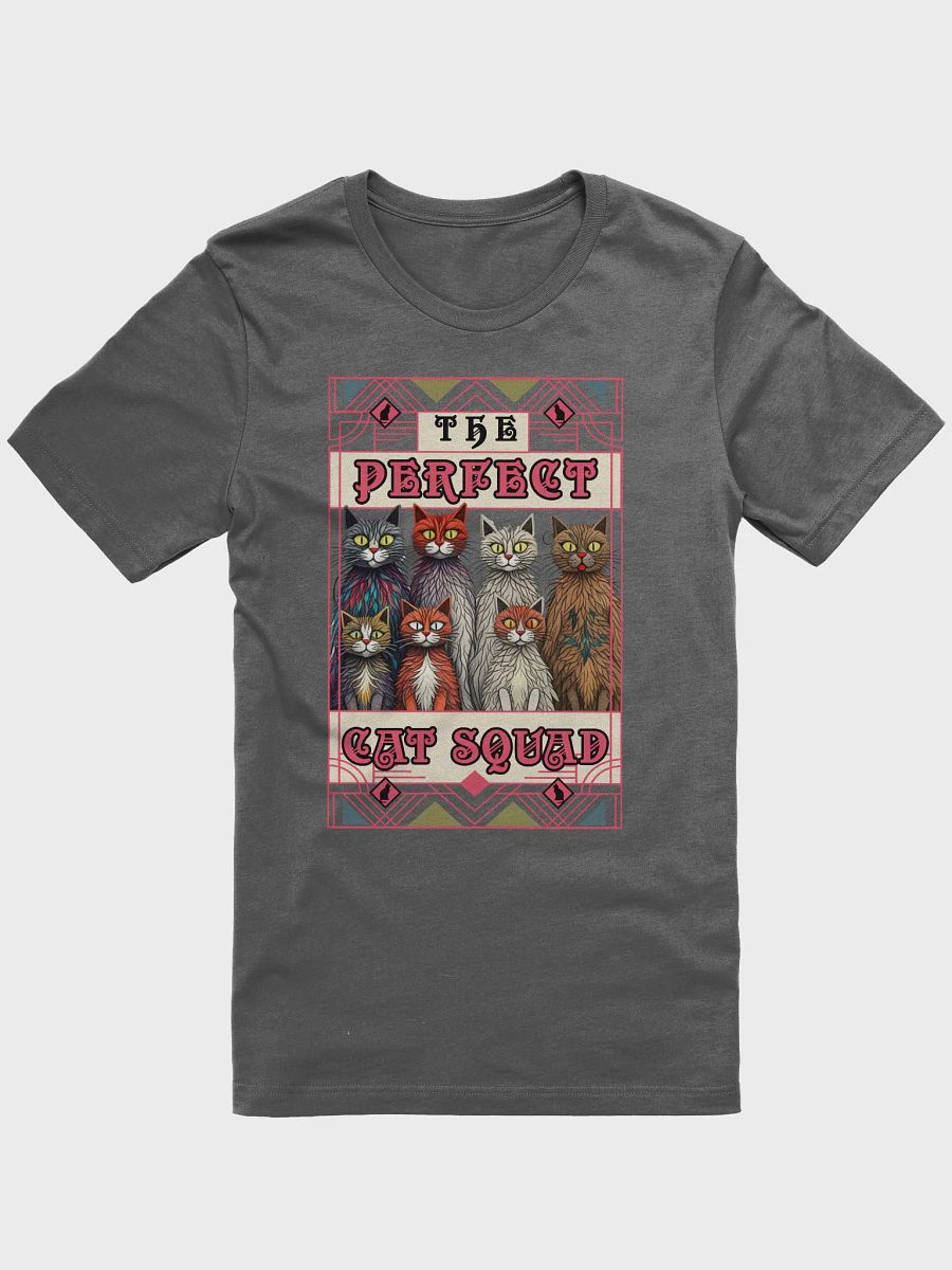 The Perfect Cat Squad Colorful T-Shirt product image (1)