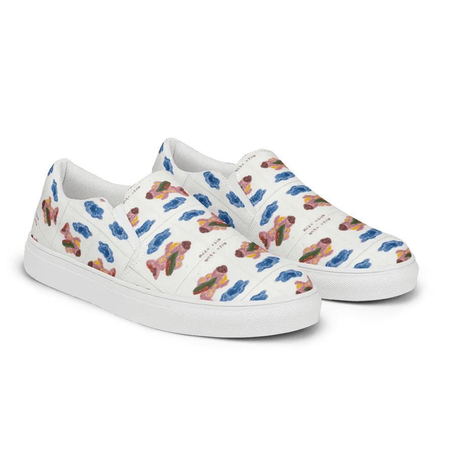 Kid Airplane (Men's Slip-On Canvas Shoes) product image (4)