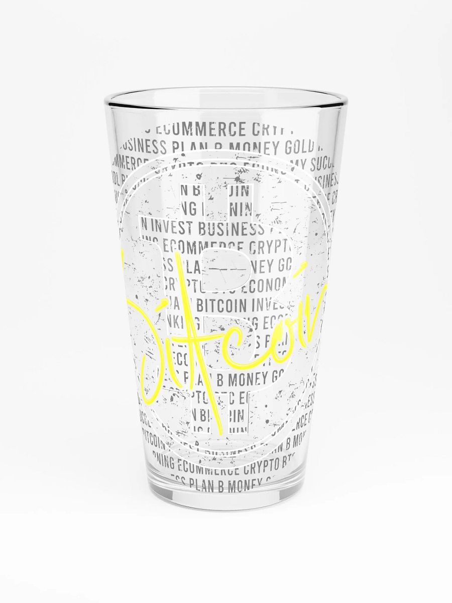 Bitcoin Script Shaker Pint Glass product image (6)