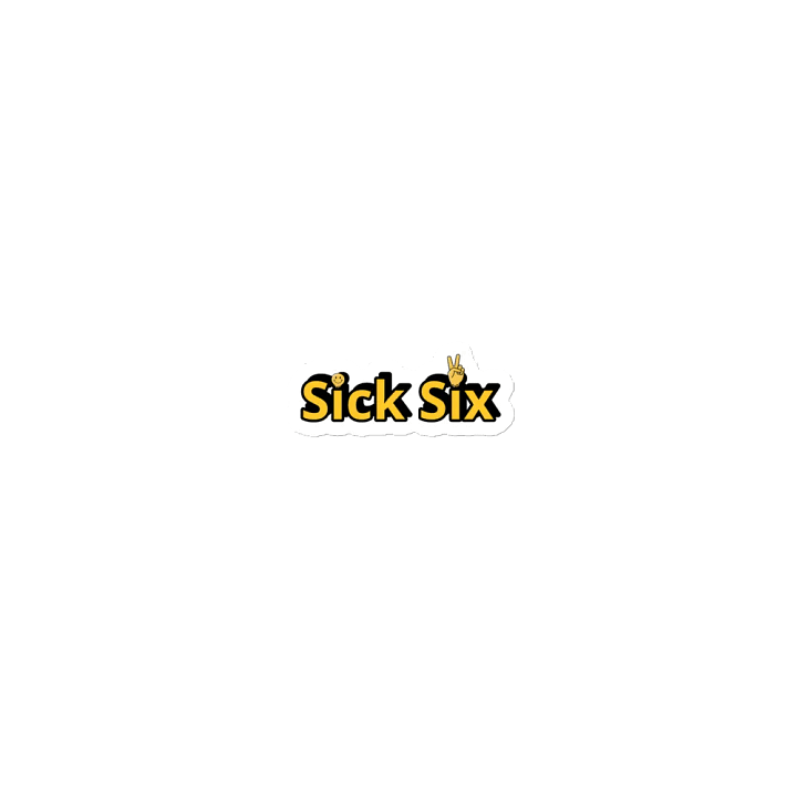 Sick Six Smiley and Peace Sign Die-Cut Magnets product image (1)