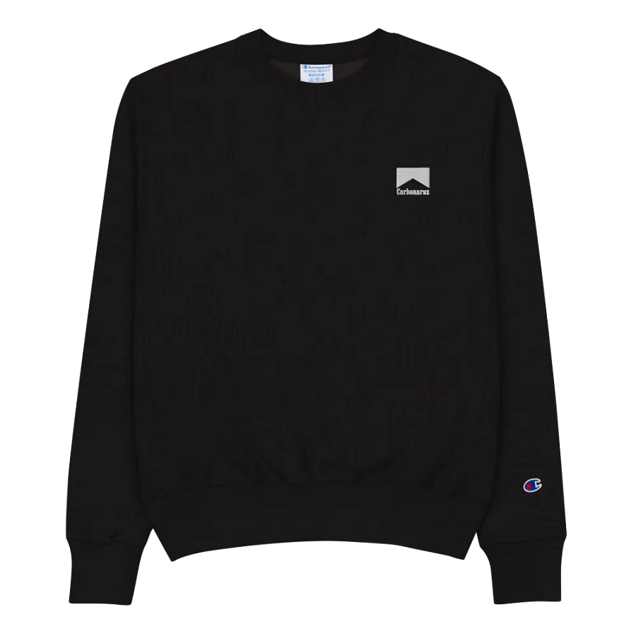 Tanto smetto quando voglio - Crewneck nera, con logo bianco product image (6)