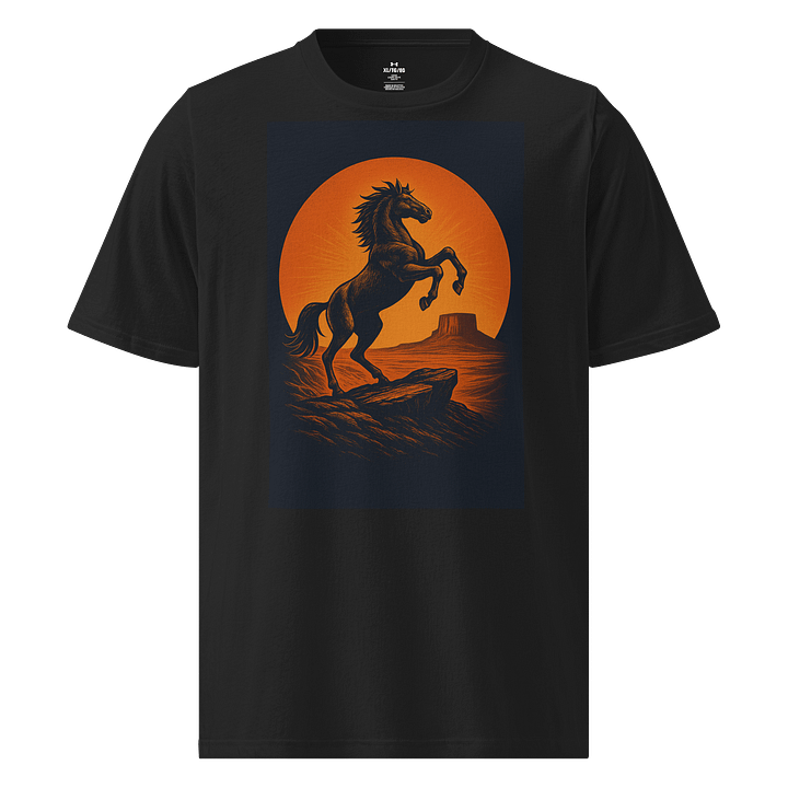 WILD HORSE IN SUNSET product image (1)
