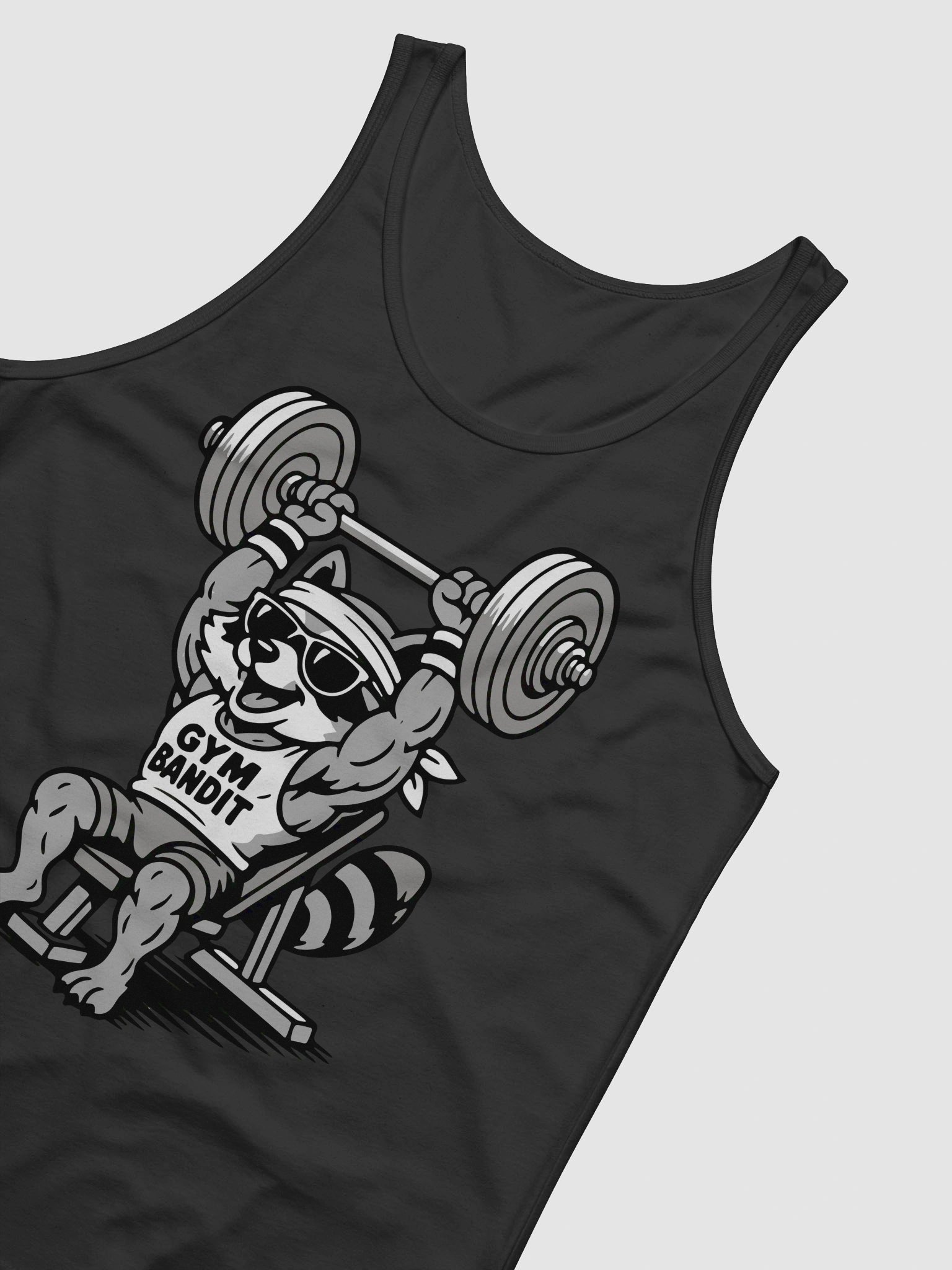 Gym Bandit Raccoon Tank product image (25)