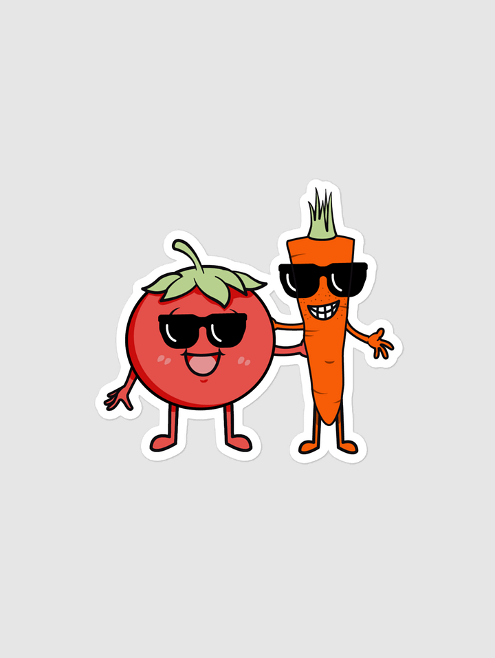 Tomato and Carrot | Tier 2 Supporters Character Sticker product image (1)