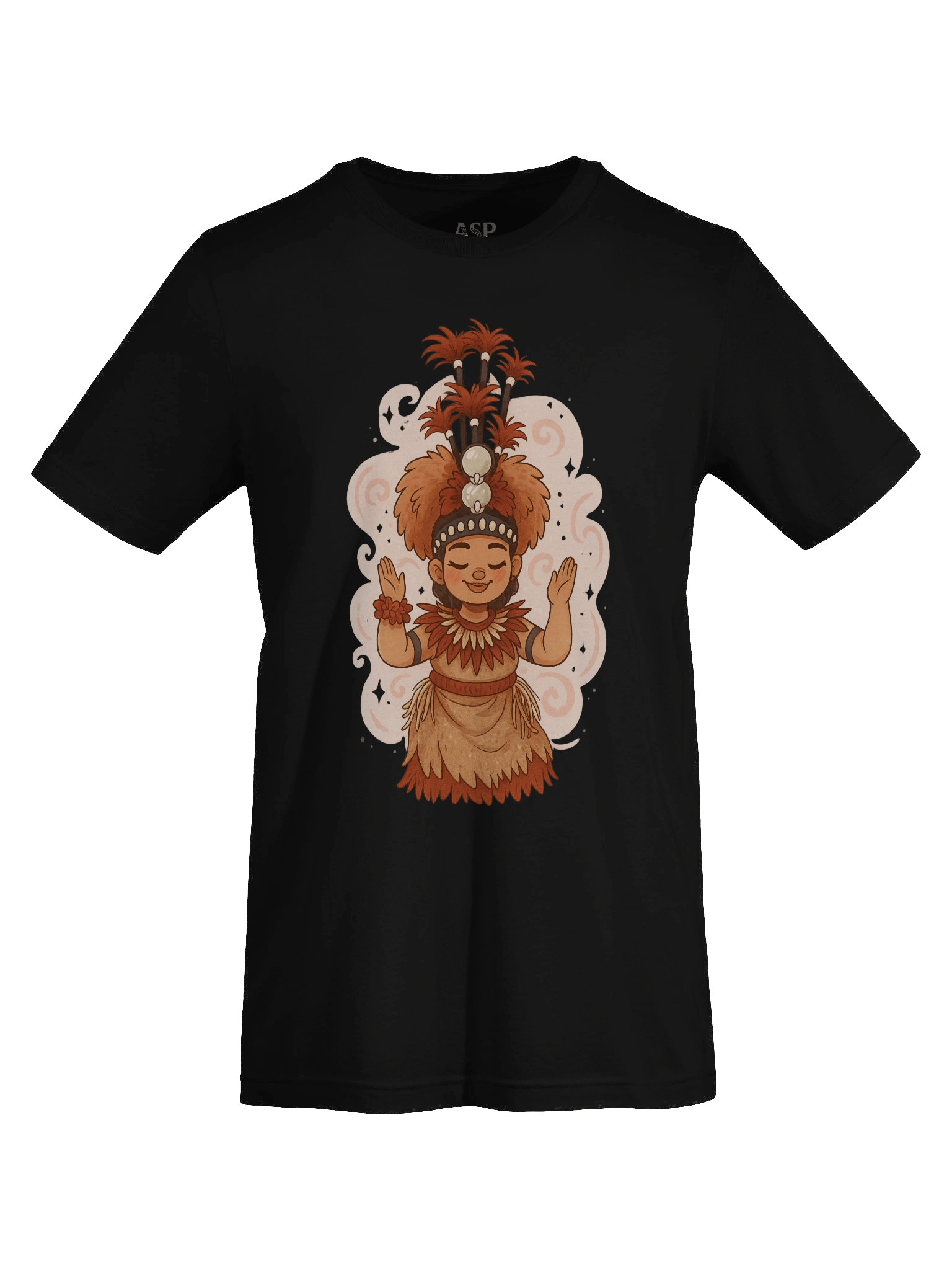 Samoan Taupou T-Shirt – Traditional Island Dance Design for Women | Polynesian Cultural Pride Tee by ASP Apparel product image (7)