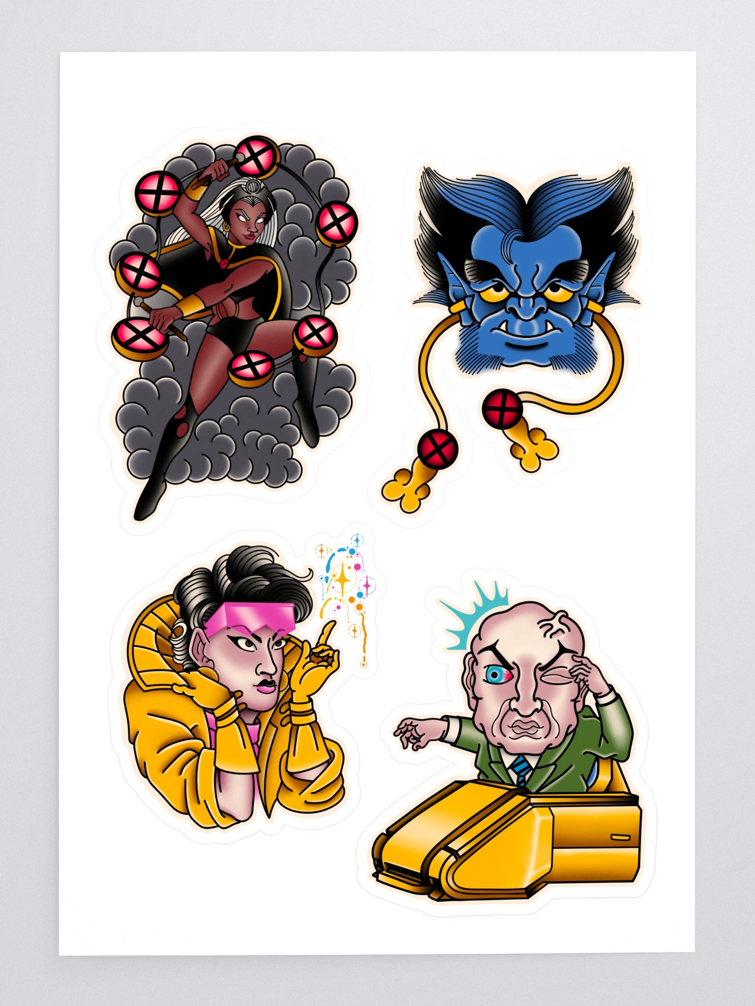 X-Mutants Flash #2 - Sticker Sheet product image (3)