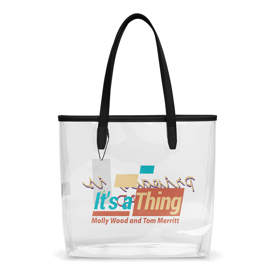 "Privacy is Dead" Clear Tote product image (3)