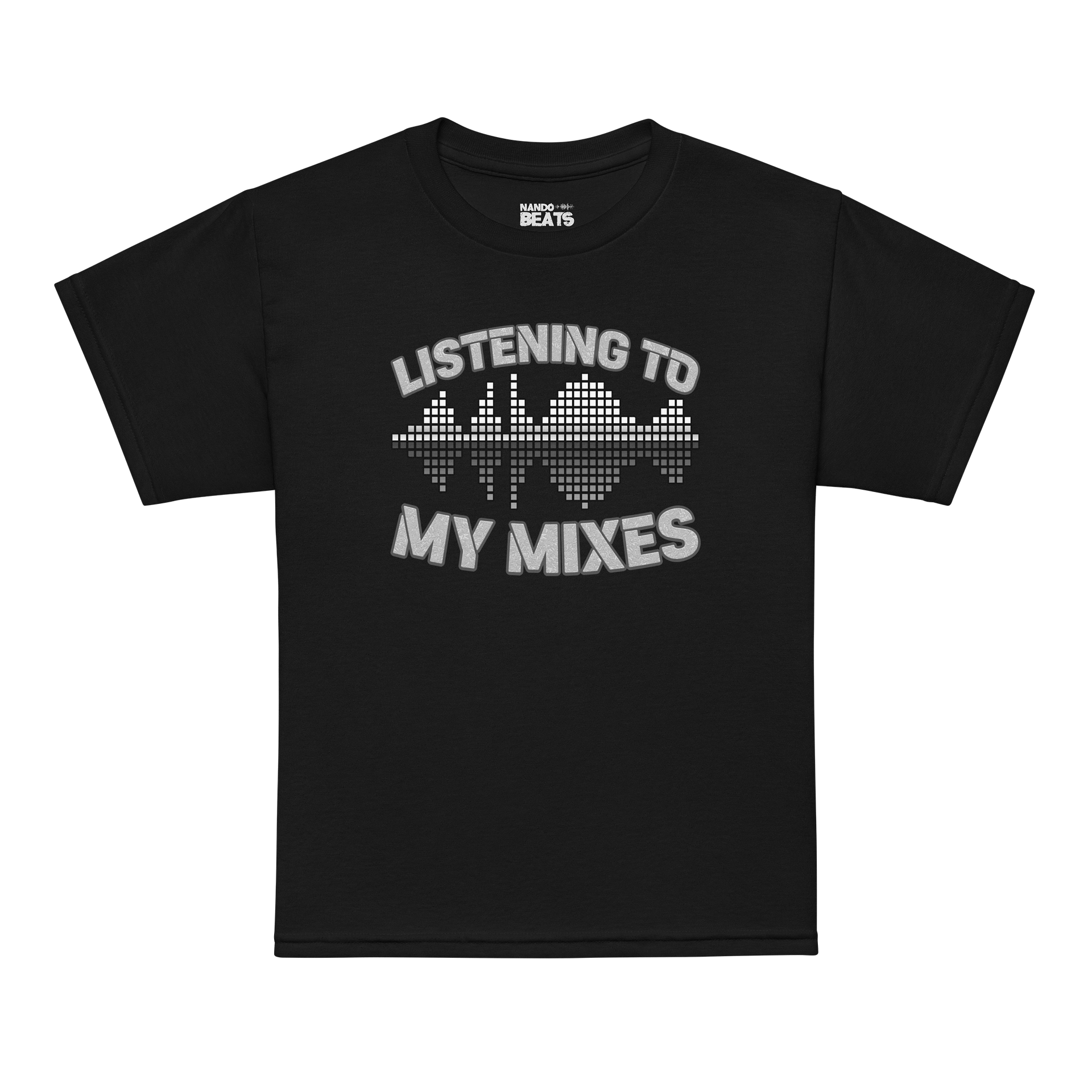 Listening To My Mixes Funny T-Shirt For Kids product image (7)