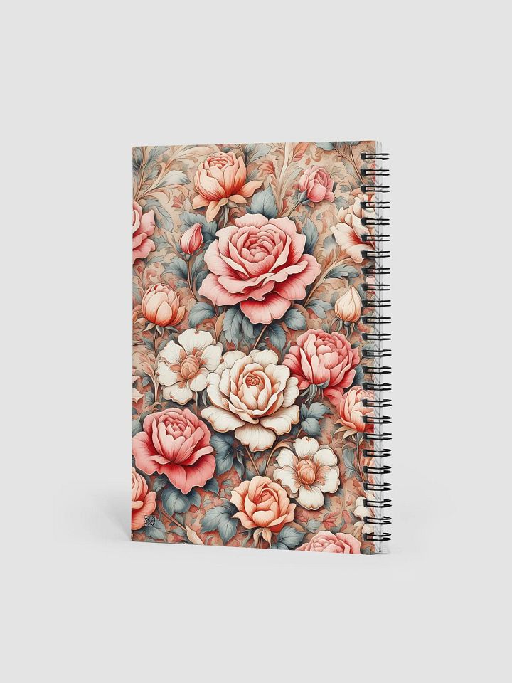 Royal Floral Spiral Notebook product image (2)