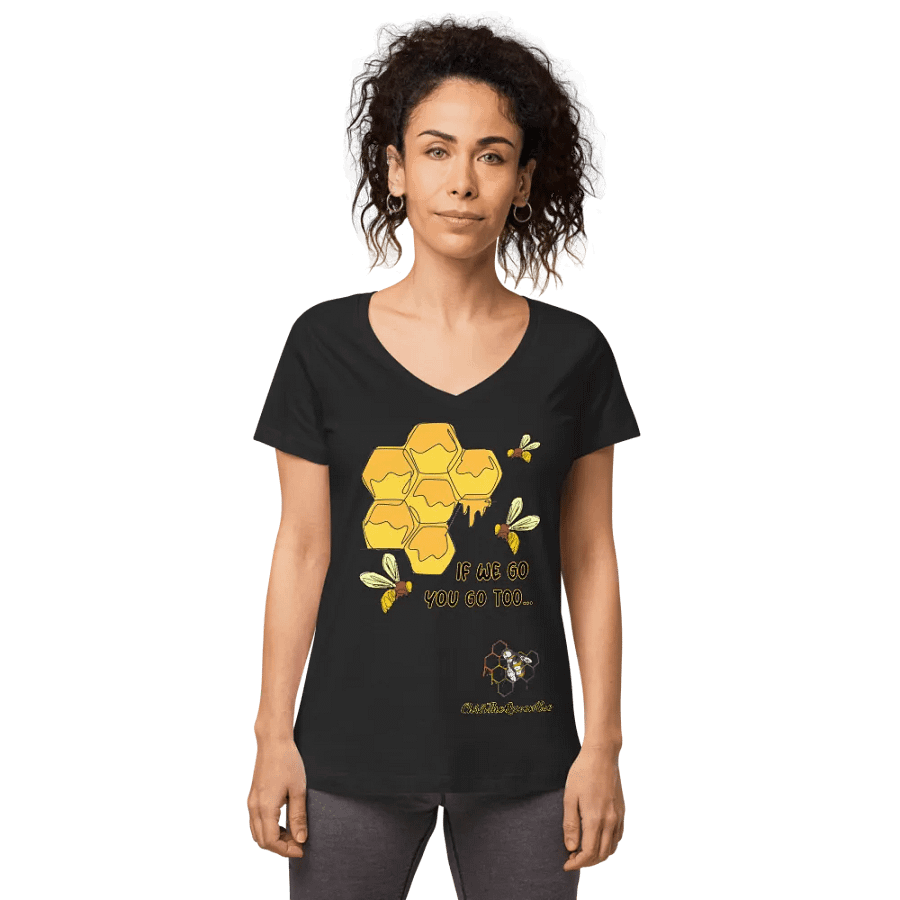 If we go Women's V-neck product image (1)