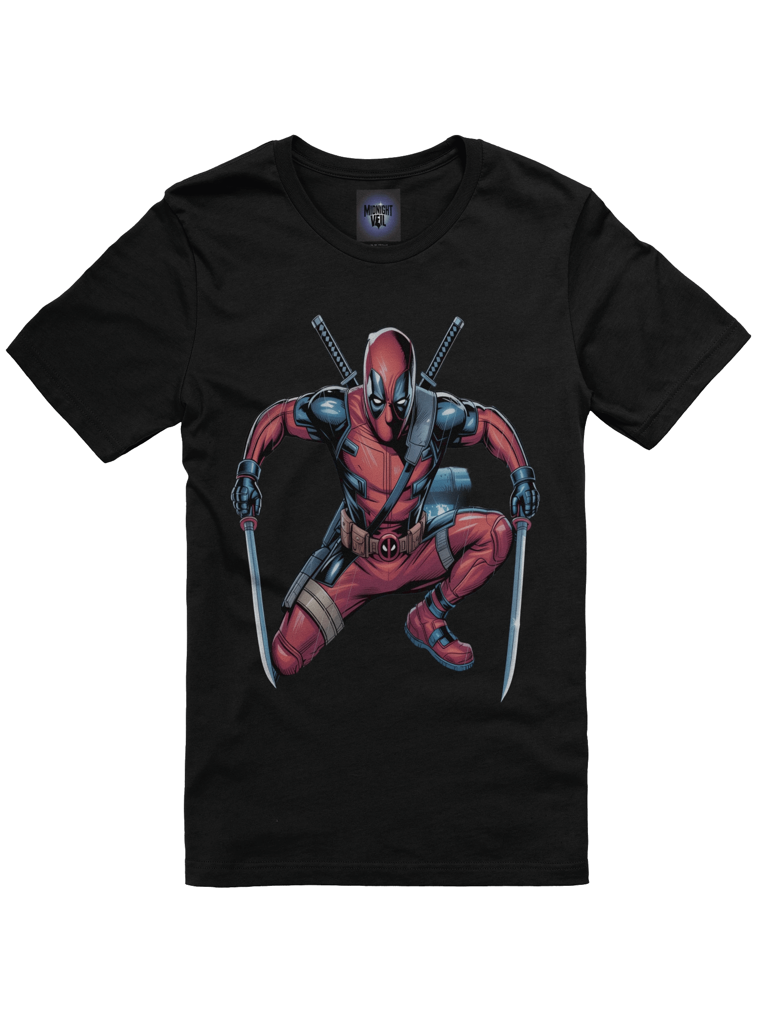 Deadpool Katana Eclipse Supersoft T-Shirt product image (3)