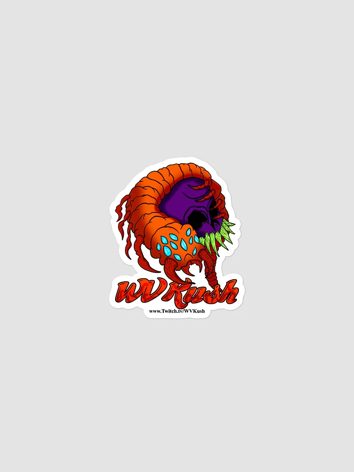 WVKush Creepy Crawl Logo Sticker product image (1)