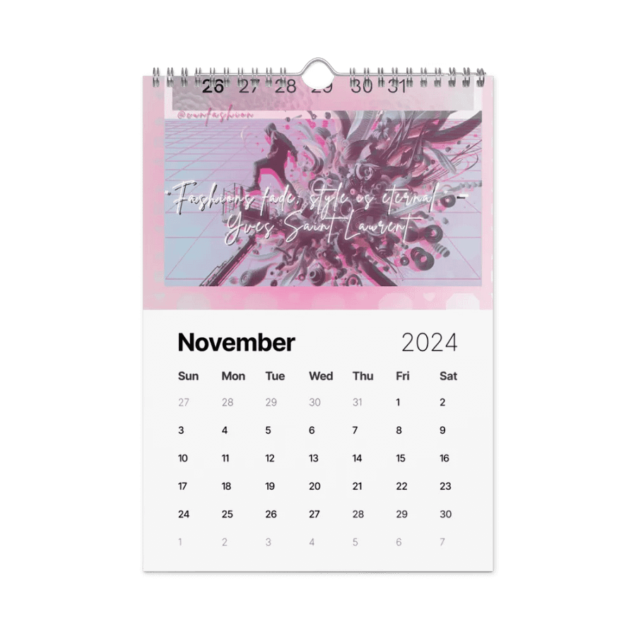 Cun's Fashion Inspiration Calendar product image (11)