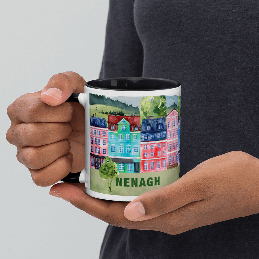 Nenagh: Black mug product image (1)