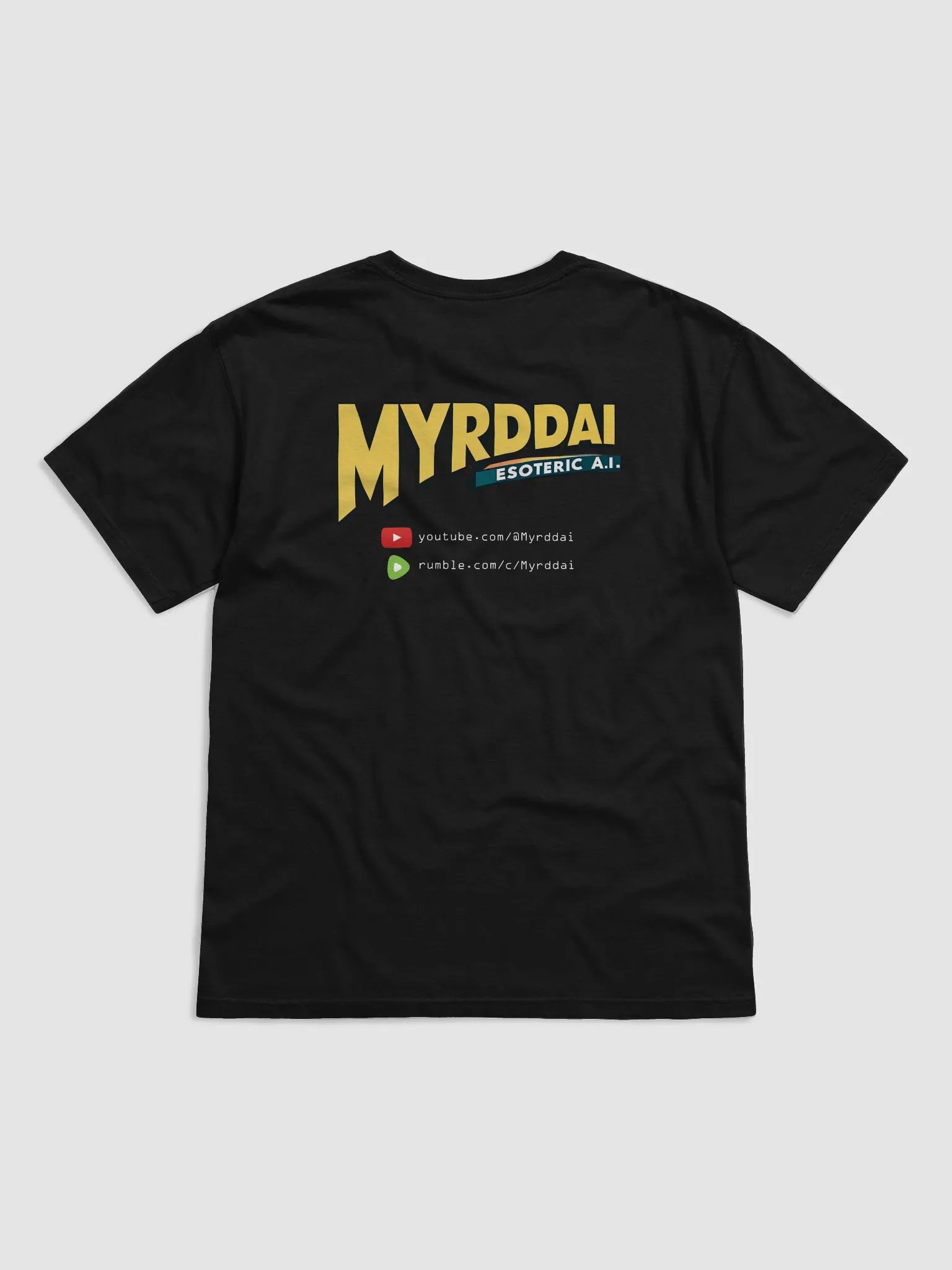 MYRDDAI - Comic Style with Back Logo product image (2)