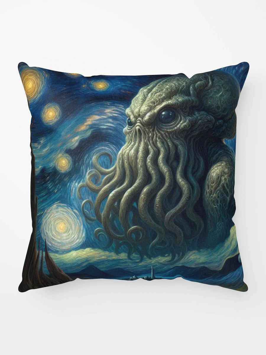 Starry Nights with the Cthulhus Pillow product image (9)