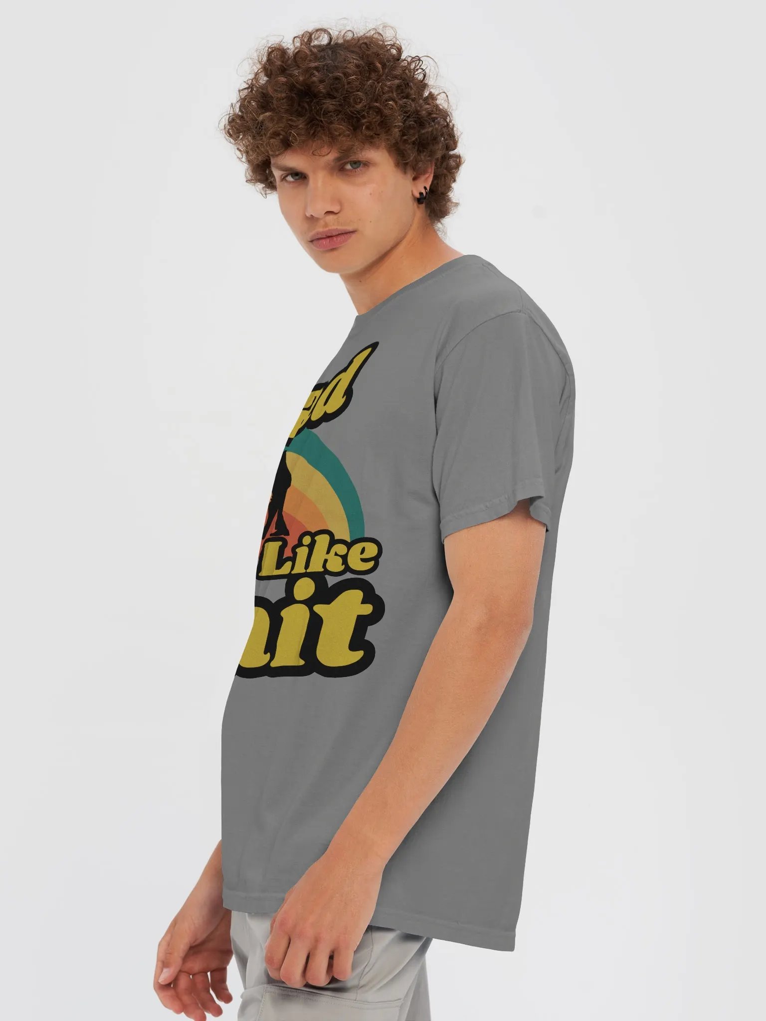 Vintage Dad Runs Like Shit T-Shirt product image (22)