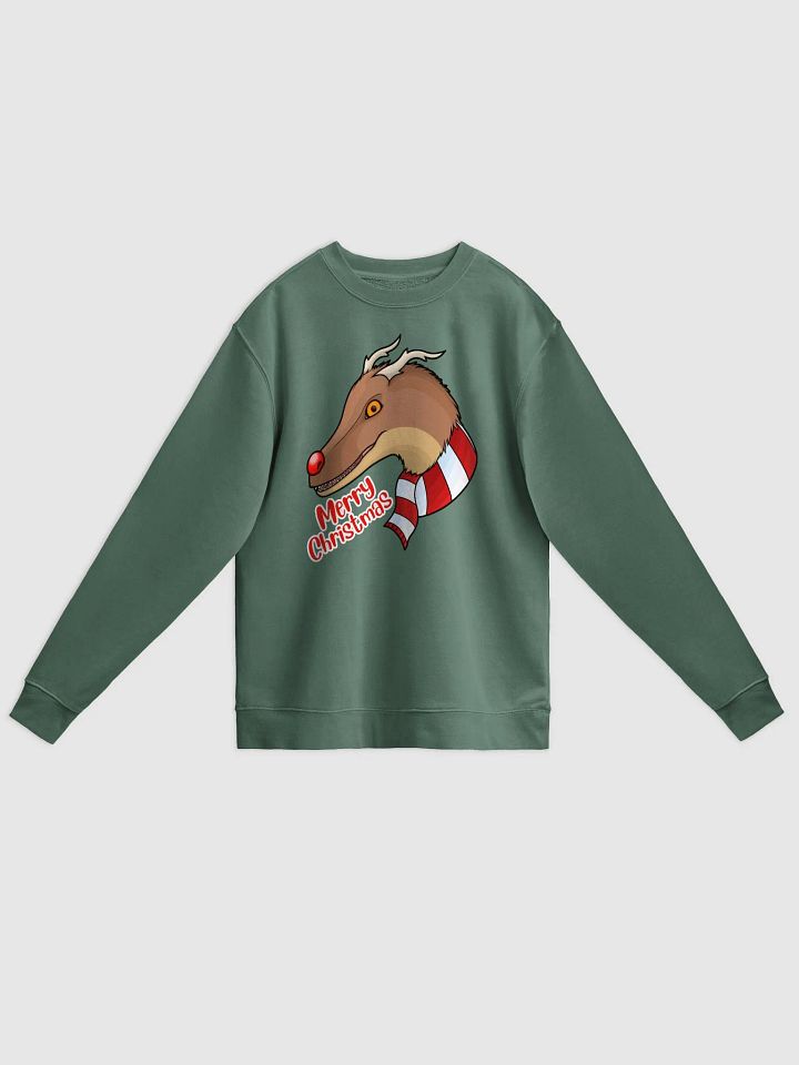Rudolph the Red-Nosed Velociraptor Sweater! product image (1)
