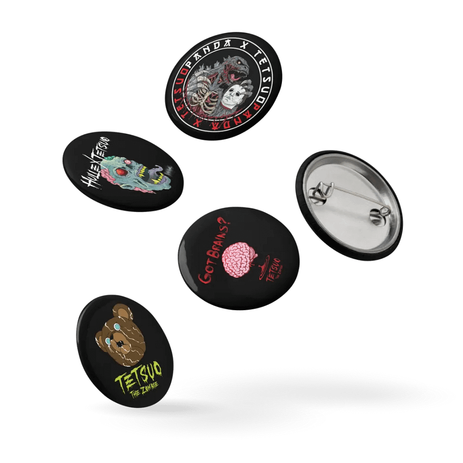 Zombie Gang Pin Buttons product image (14)