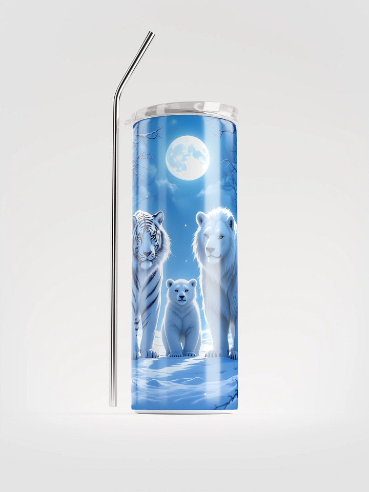 Moonlit Wildlife Stainless Steel Tumbler product image (1)