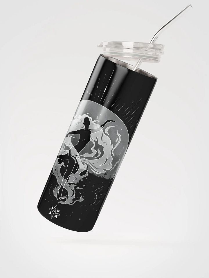 𝖘𝖊𝖗𝖆𝖕𝖍𝖎𝖓𝖆 stainless steel tumbler w/ reusable straw product image (2)