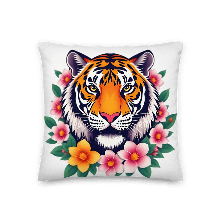 Floral Tiger Cushion product image (2)