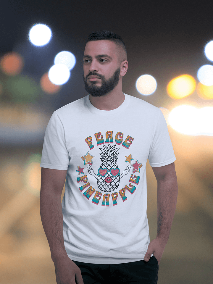 Peace, Love, Pineapple T-shirt product image (2)