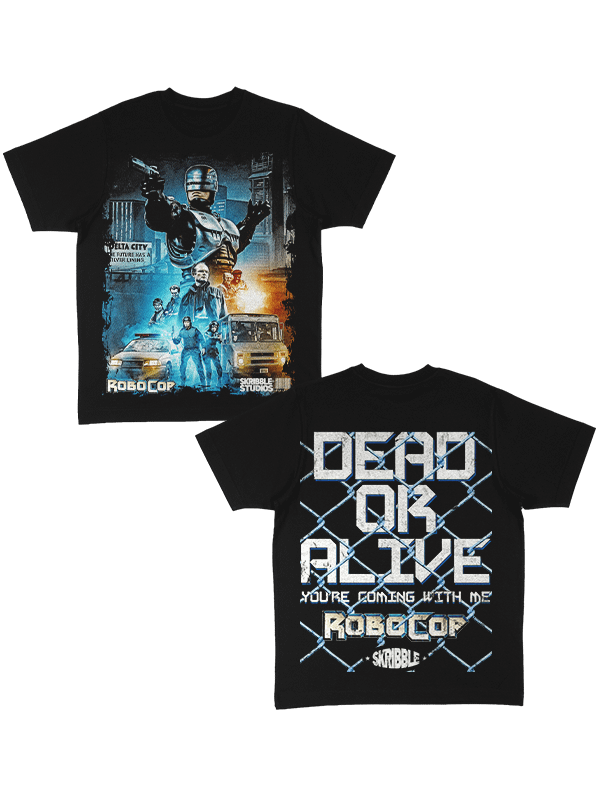 Skribble Studios Dead Or Alive Luxury Tee product image (1)
