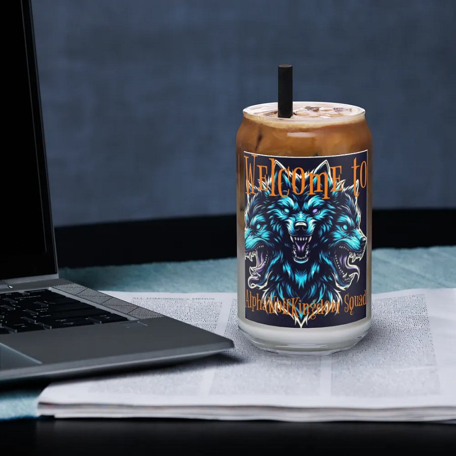 AlphaWolfKingdom Squad Can-Shaped Glass product image (3)