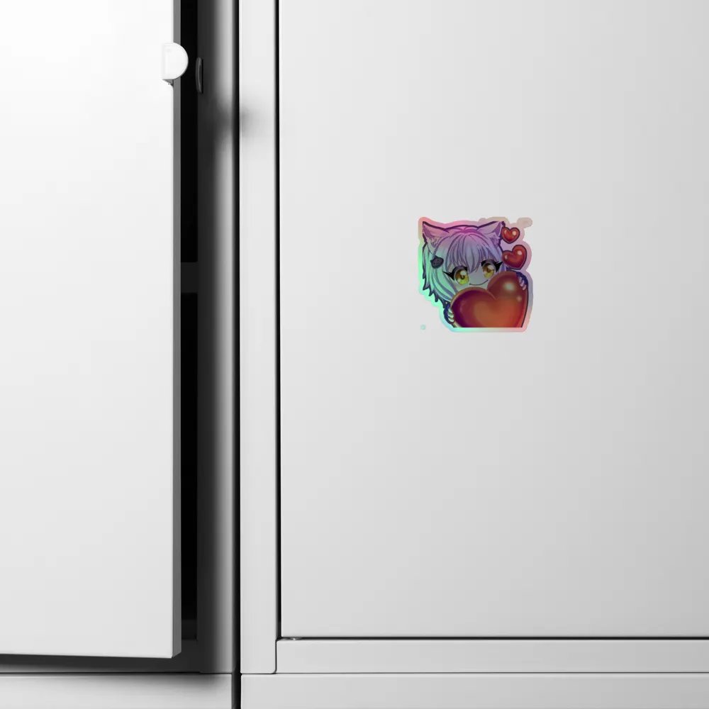 Koneko Heart Emote sticker product image (6)