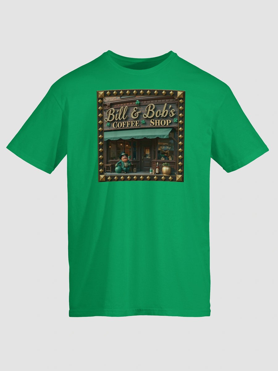 Bill and Bob's Coffee Shop Saint Patrick's Day | Recovery T-Shirt Inspiring Sobriety product image (1)