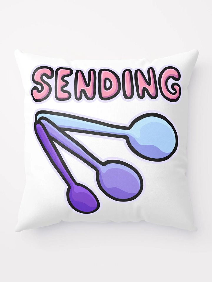 Sending Spoons Pillow product image (1)