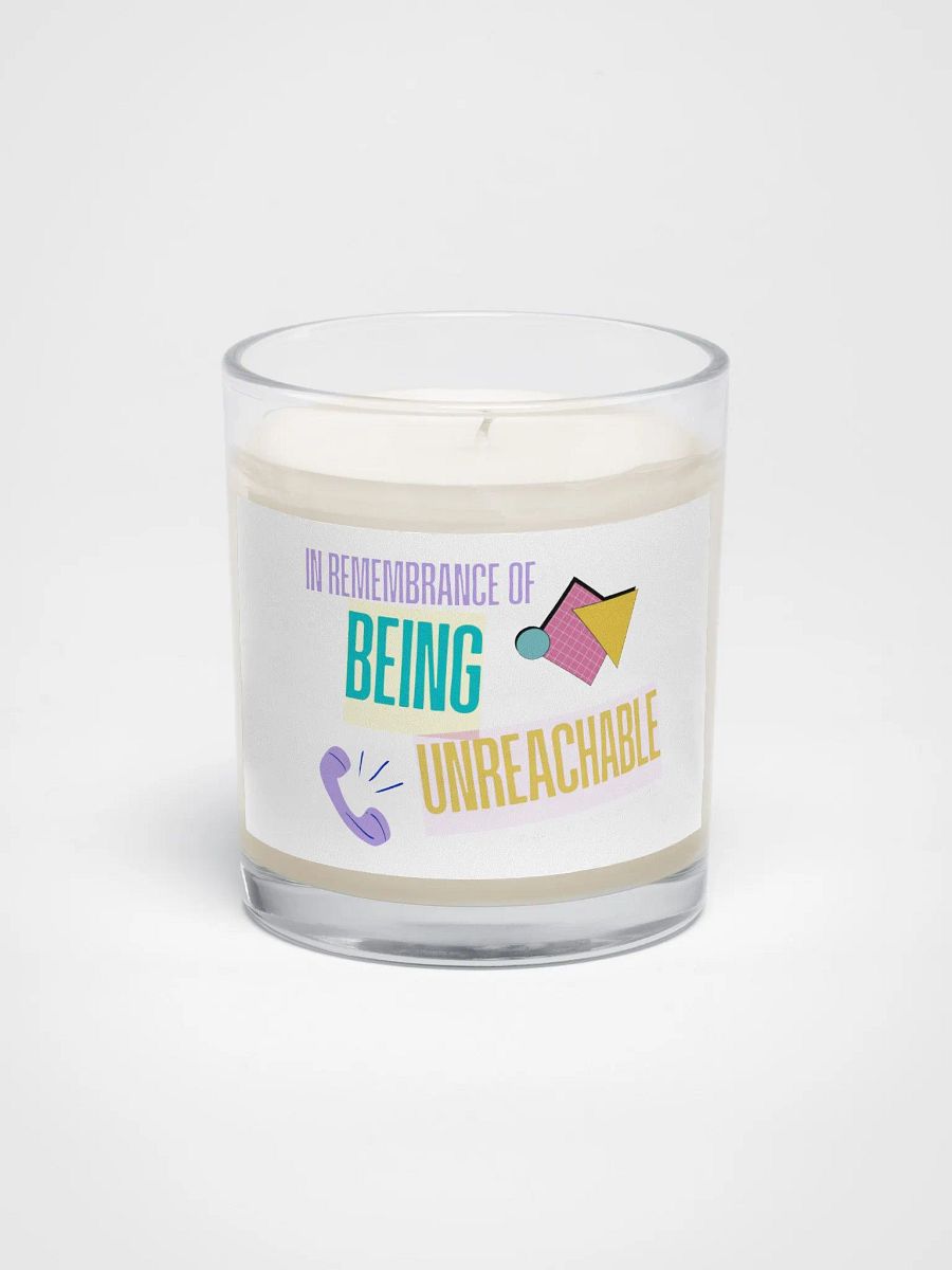 In Remembrance of Being Unreachable Serenity Soy Wax Candle product image (1)