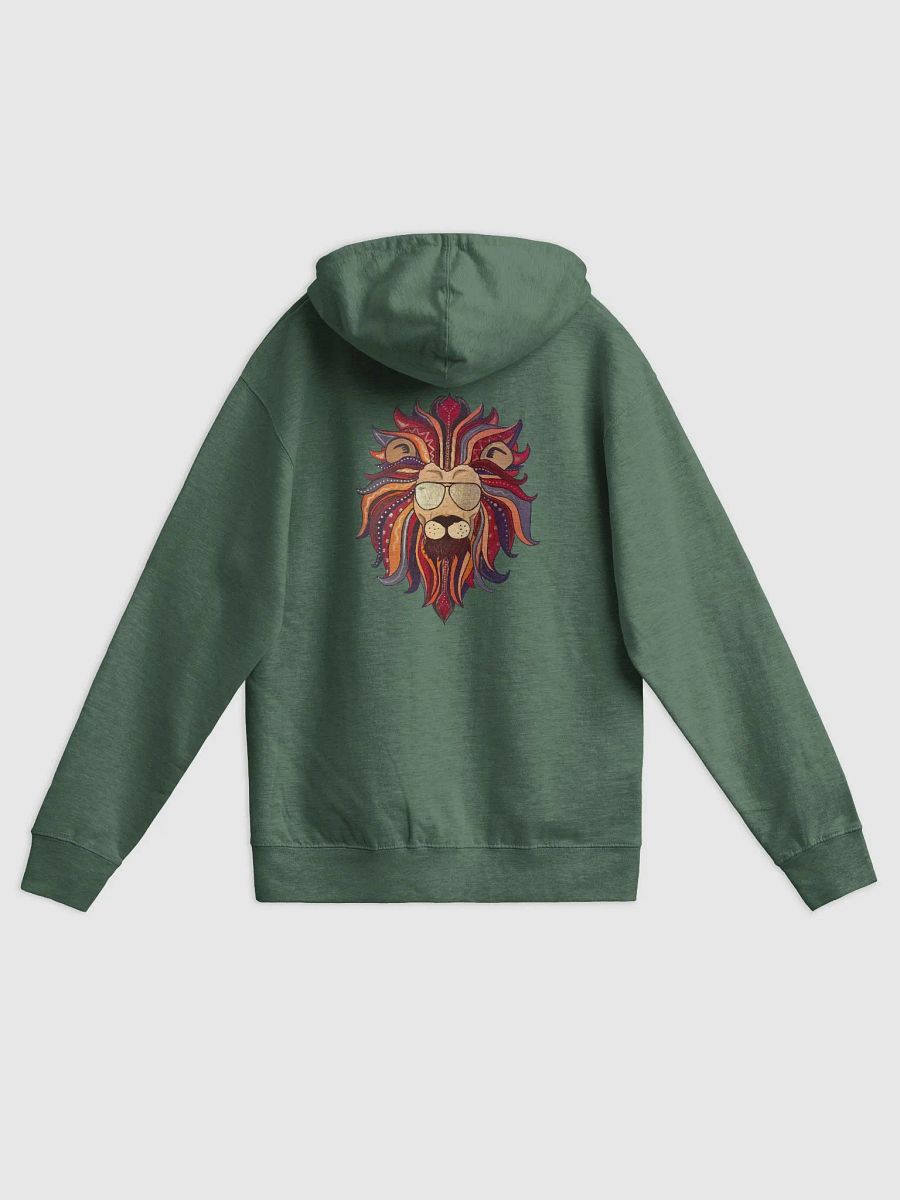Lion Original Art Zip-Up Hoodie product image (1)