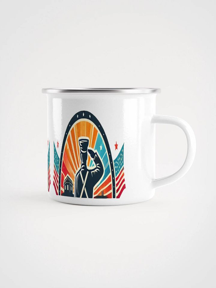 Salute to Adventure Enamel Mug product image (1)